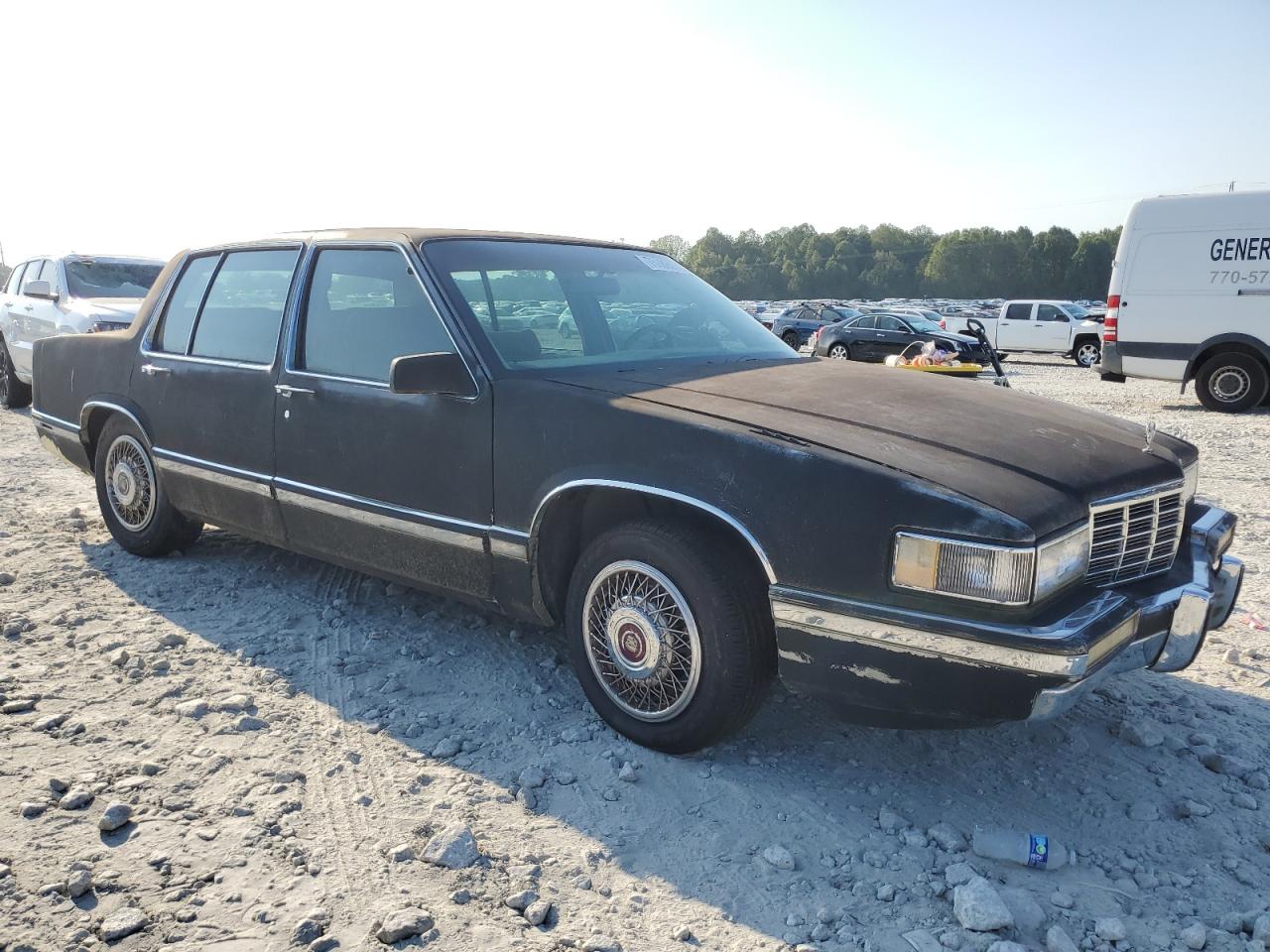 1991 Cadillac De Ville VIN 1G6CD53BXM4216760 Copart auction photo, mechanical / minor dent/scratches damage thumbnail 4