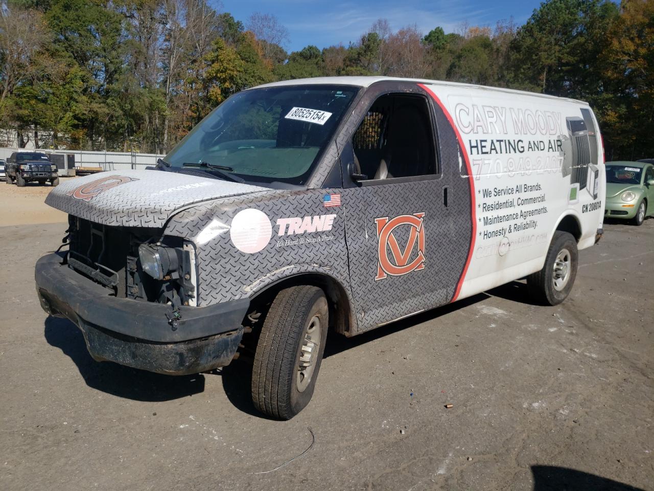 2013 Chevrolet Express VIN 1GCWGFCA3D1185089