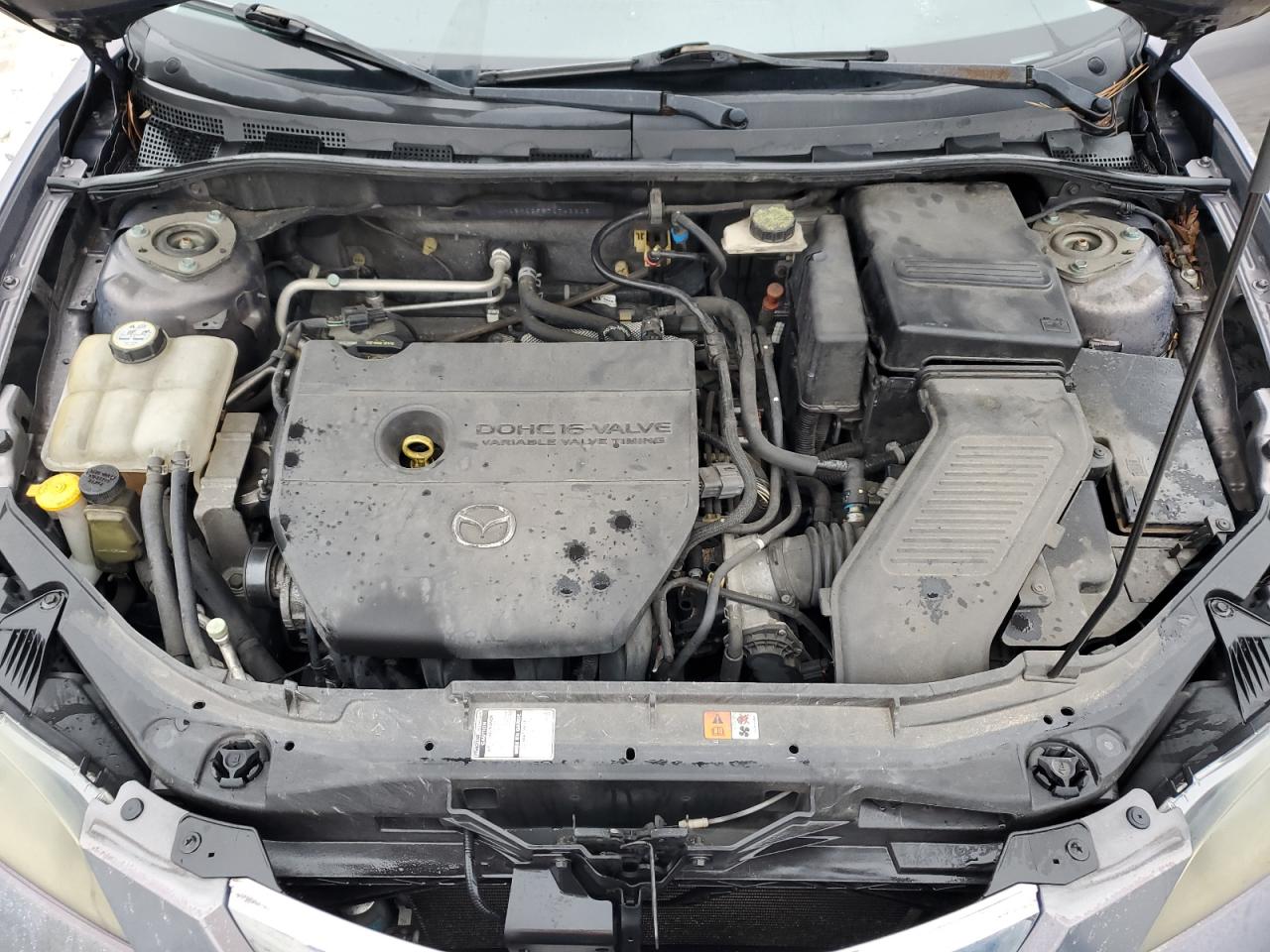 2007 Mazda 3 VIN JM1BK12F871749613 Copart auction photo, rear end / minor dent/scratches damage thumbnail 11