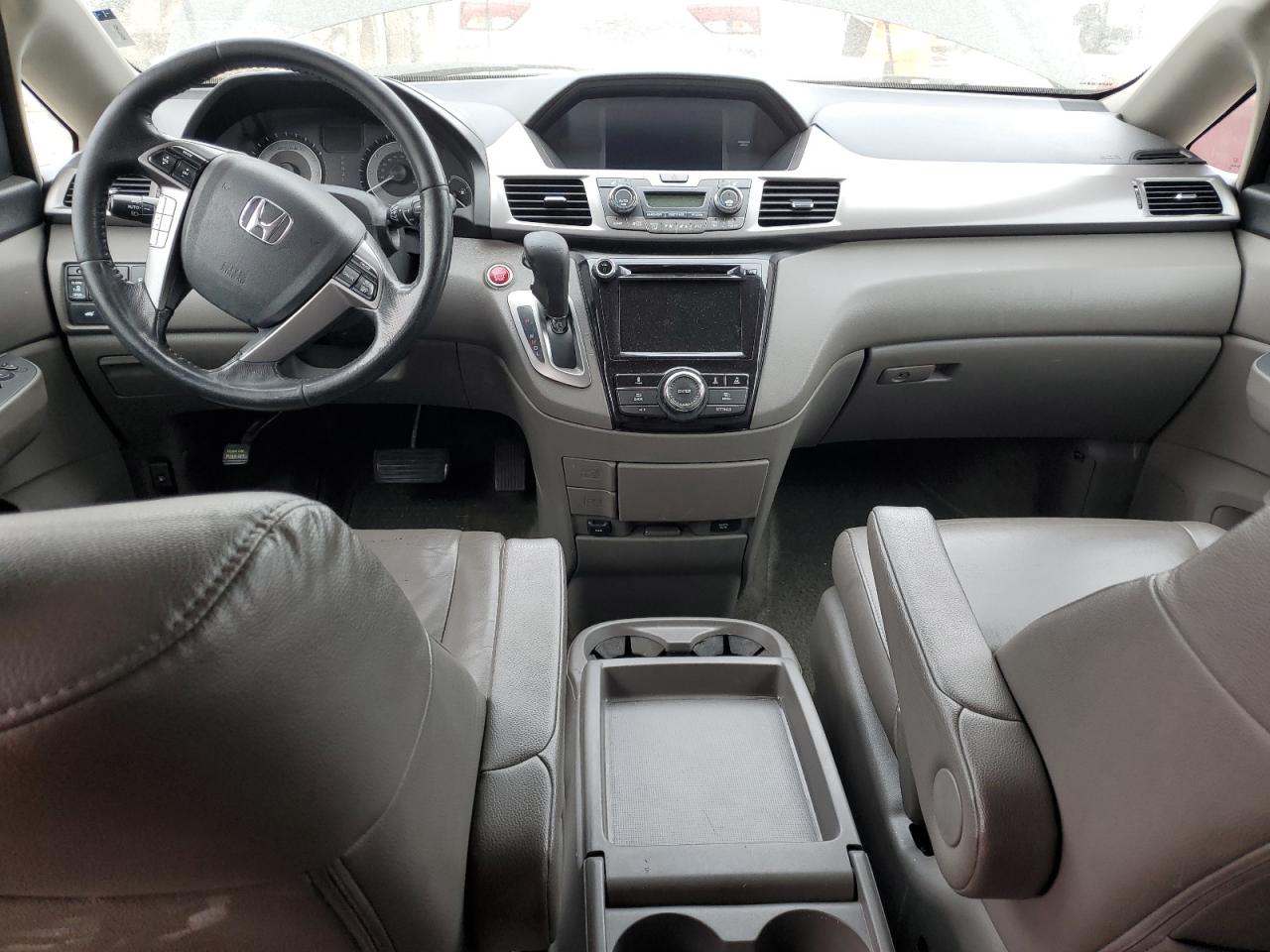2015 Honda Odyssey VIN 5FNRL5H64FB011727 Copart auction photo, side damage thumbnail 8
