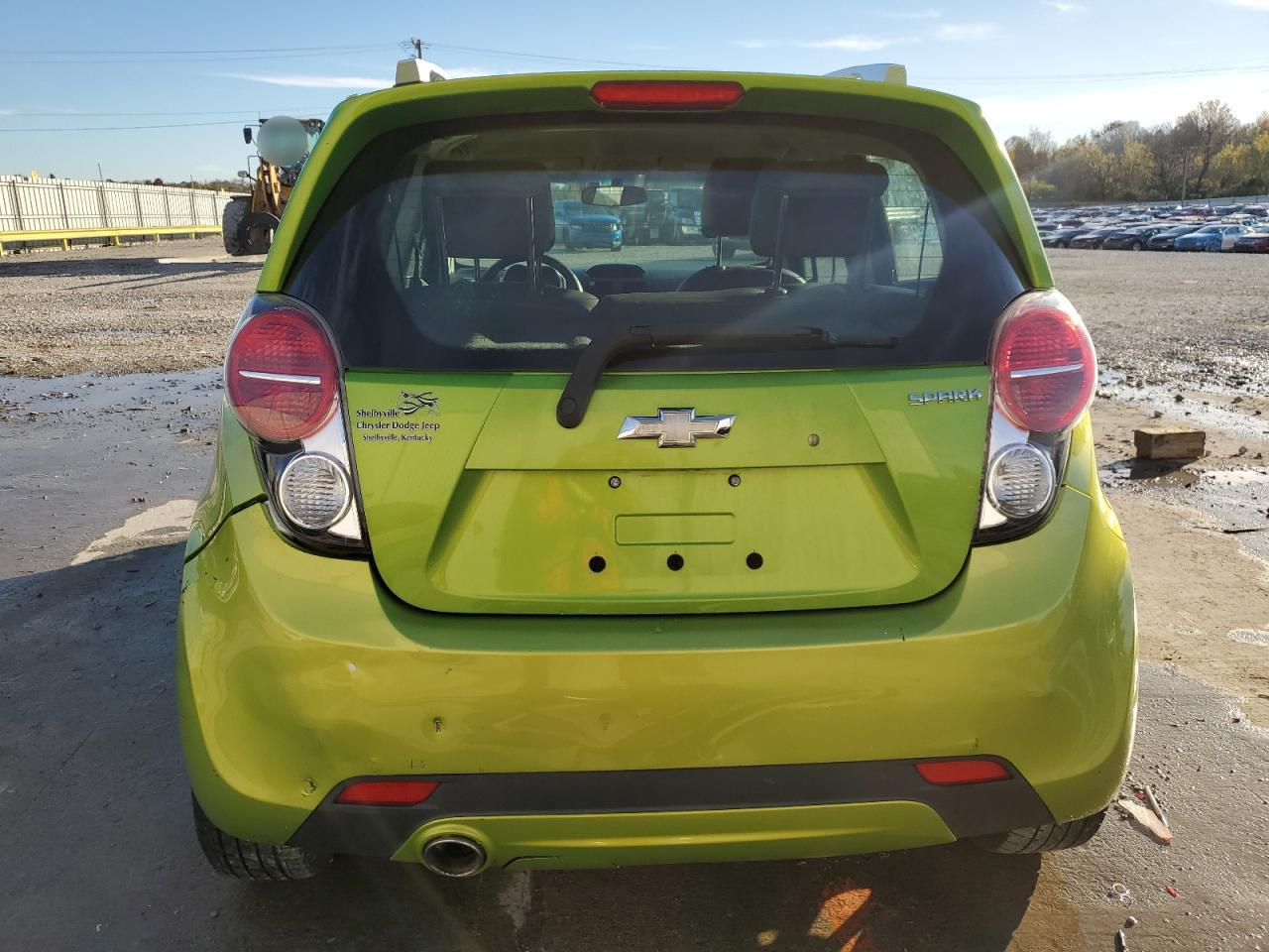 2013 Chevrolet Spark VIN KL8CF6S90DC500926 Copart auction photo, front end damage thumbnail 6
