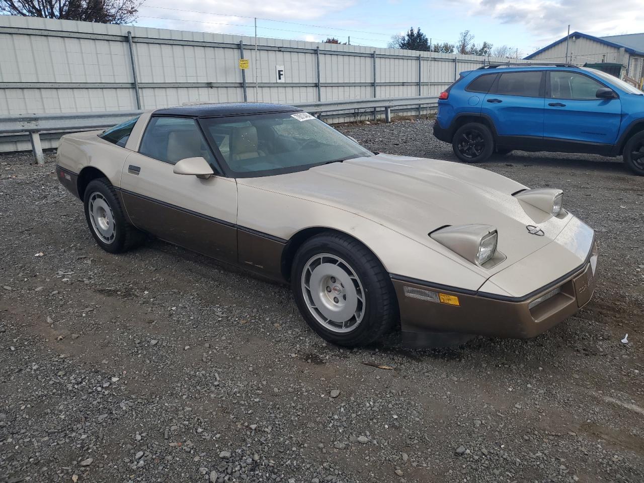 1986 Chevrolet Corvette VIN 1G1YY0786G5121340 Copart auction photo, normal wear / minor dent/scratches damage thumbnail 4