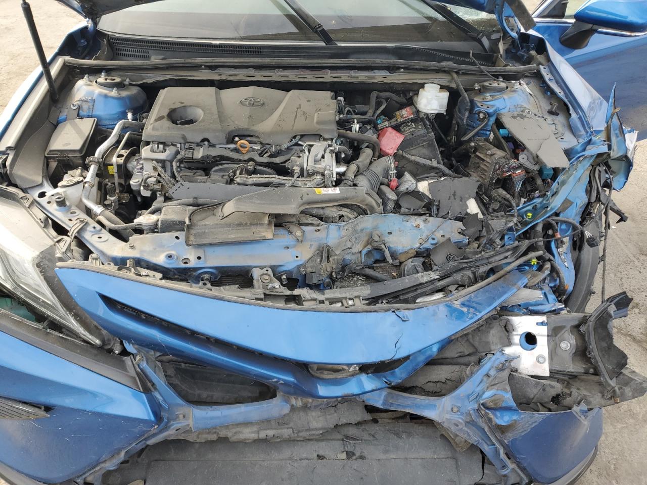2019 Toyota Camry VIN 4T1B61HK9KU214897 Copart auction photo, front end damage thumbnail 11