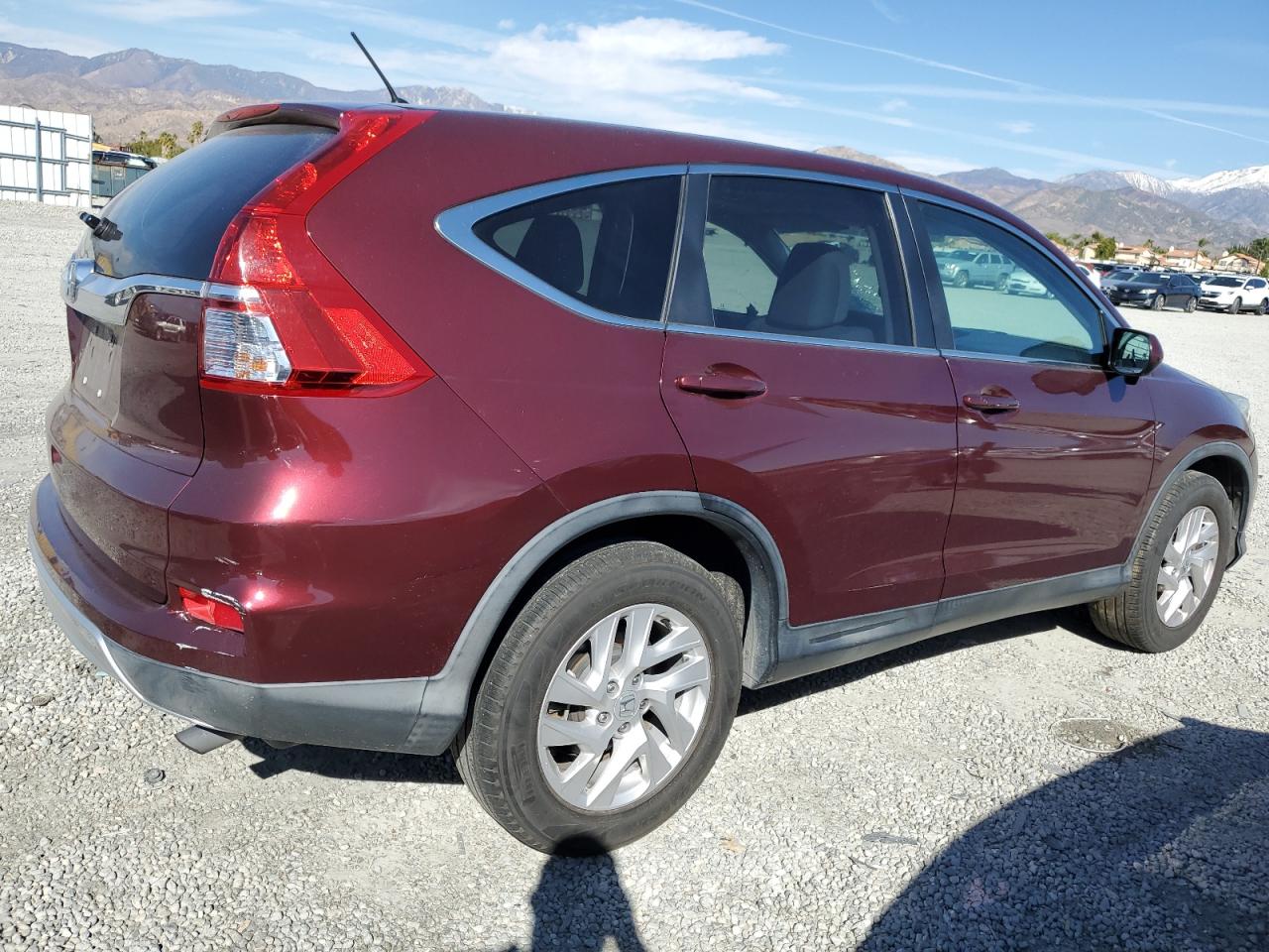 2016 Honda CR-V VIN 2HKRM3H50GH534108 Copart auction photo, front end / side damage thumbnail 3