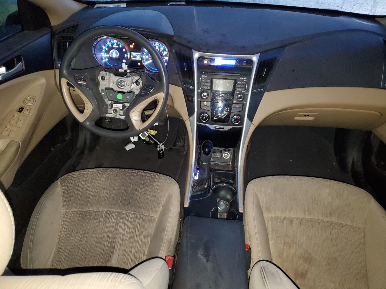 2011 Hyundai Sonata VIN 5NPEB4AC9BH235423 Copart auction photo, vandalism damage thumbnail 8