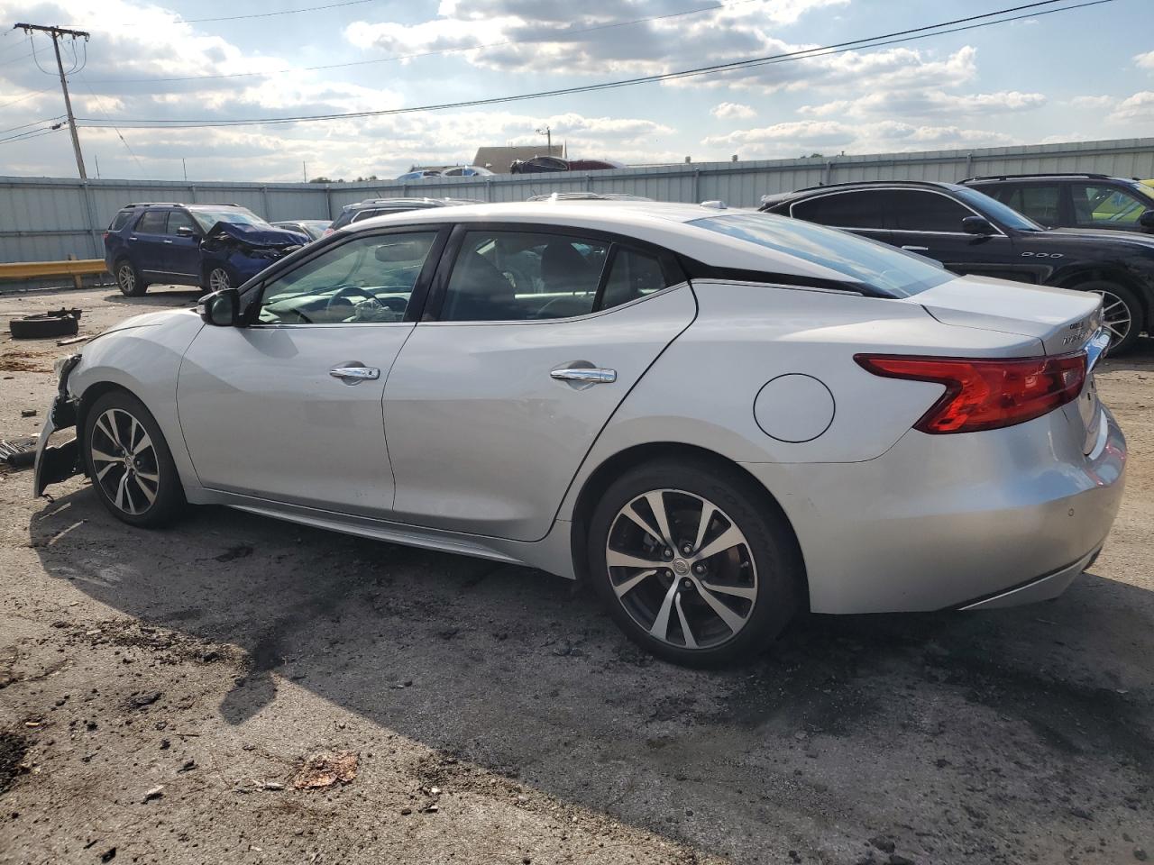 2018 Nissan Maxima VIN 1N4AA6AP2JC374387 Copart auction photo, front end / rear end damage thumbnail 2