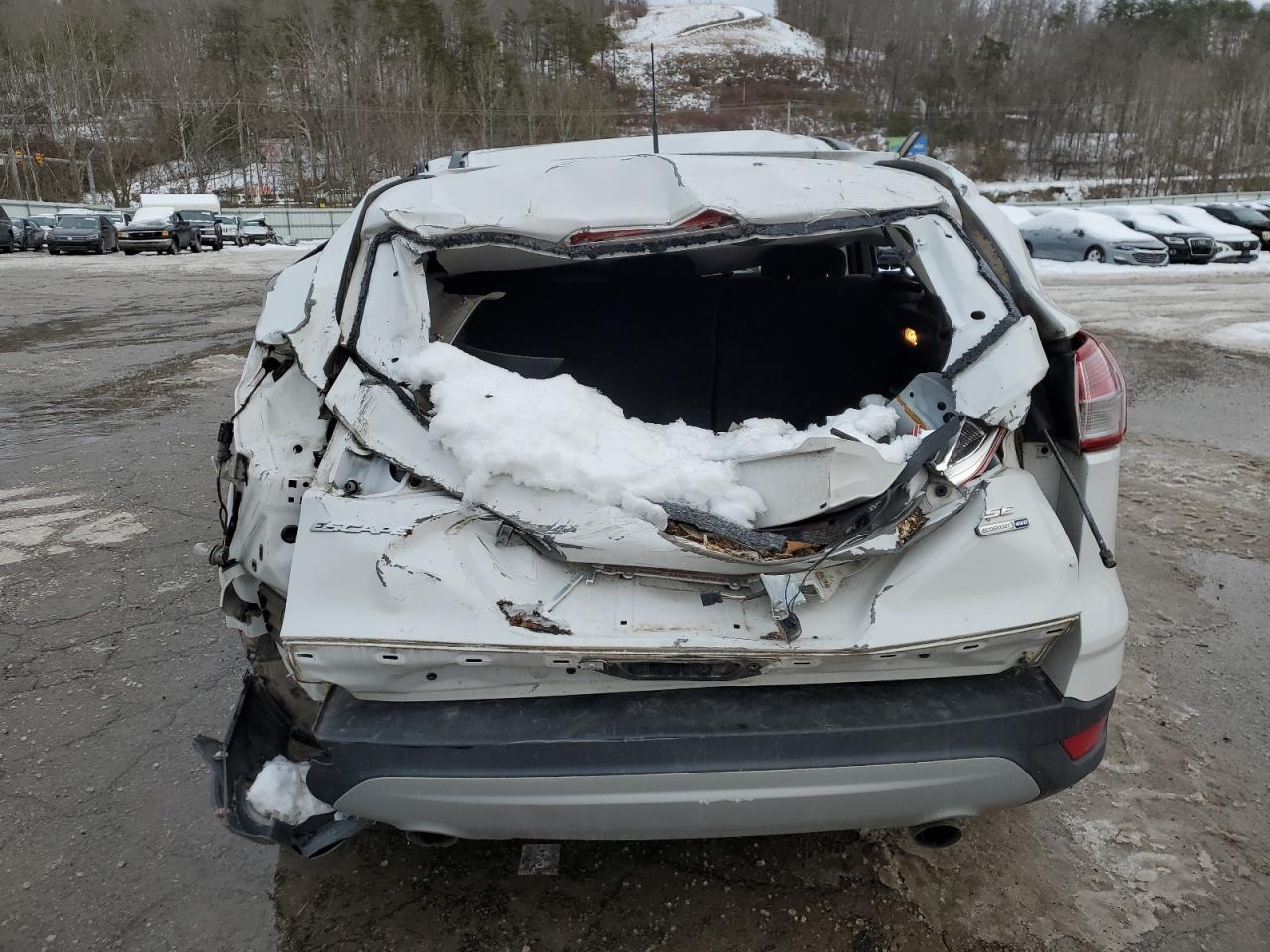 2014 Ford Escape VIN 1FMCU9GX2EUE08830 Copart auction photo, all over damage thumbnail 6