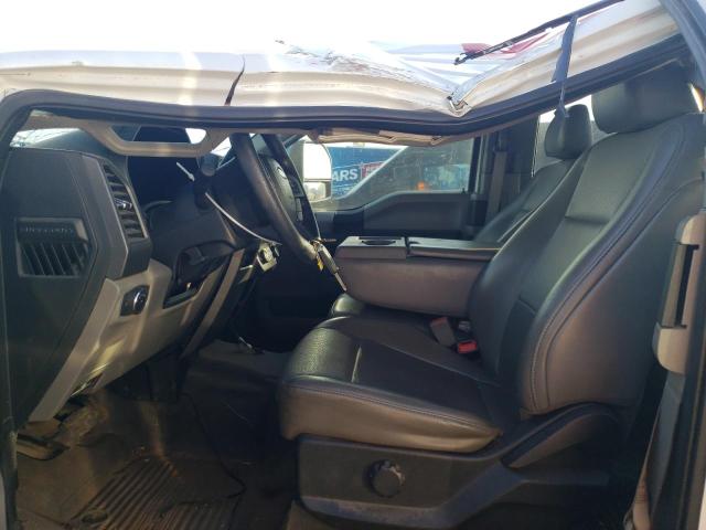 2019 Ford F350 VIN 1FT8X3B66KED18941 Copart auction photo, top/roof / side damage thumbnail 7