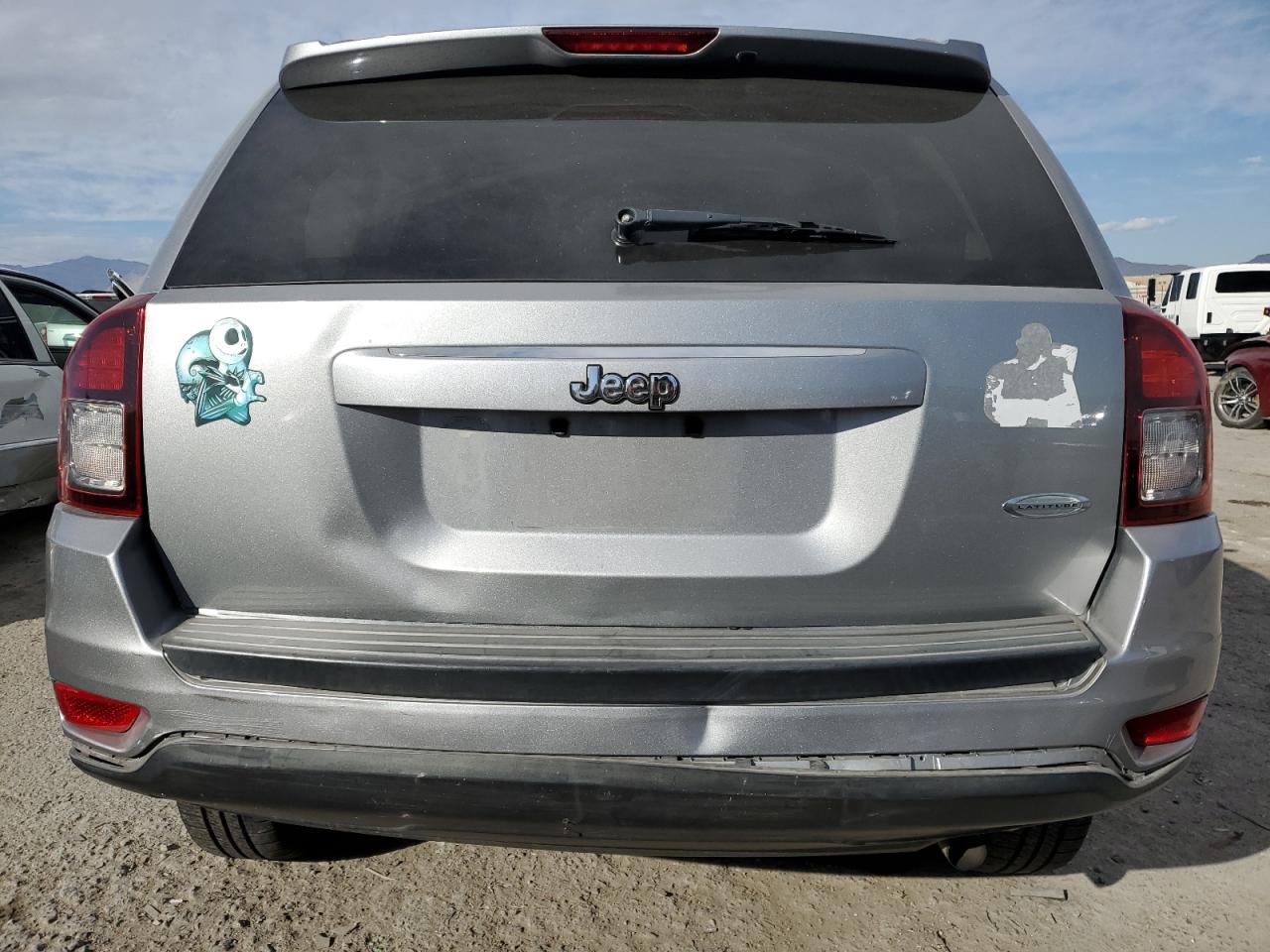 2016 Jeep Compass VIN 1C4NJCEA8GD734510 Copart auction photo, front end / rear end damage thumbnail 6