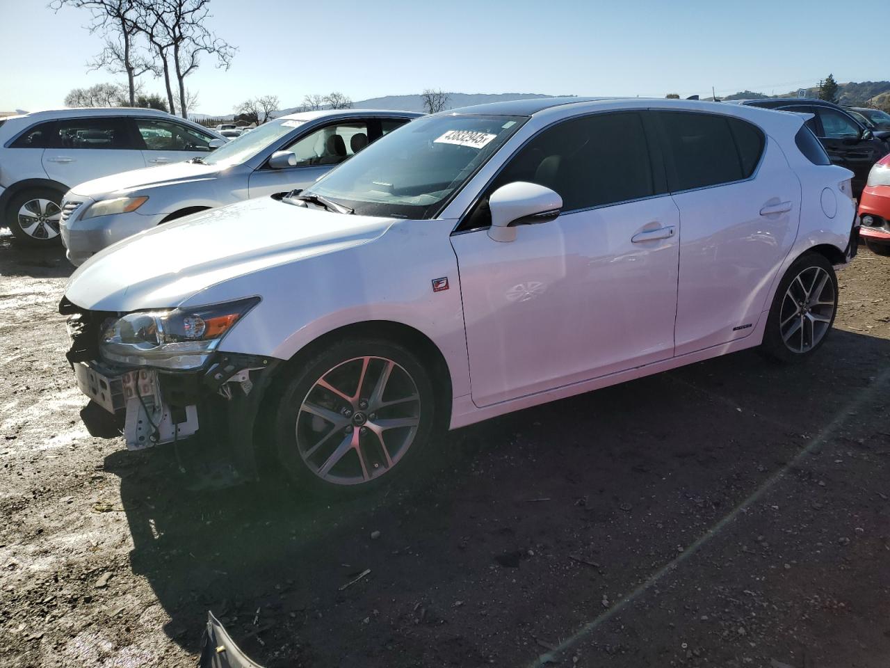 2016 Lexus CT VIN JTHKD5BHXG2260996