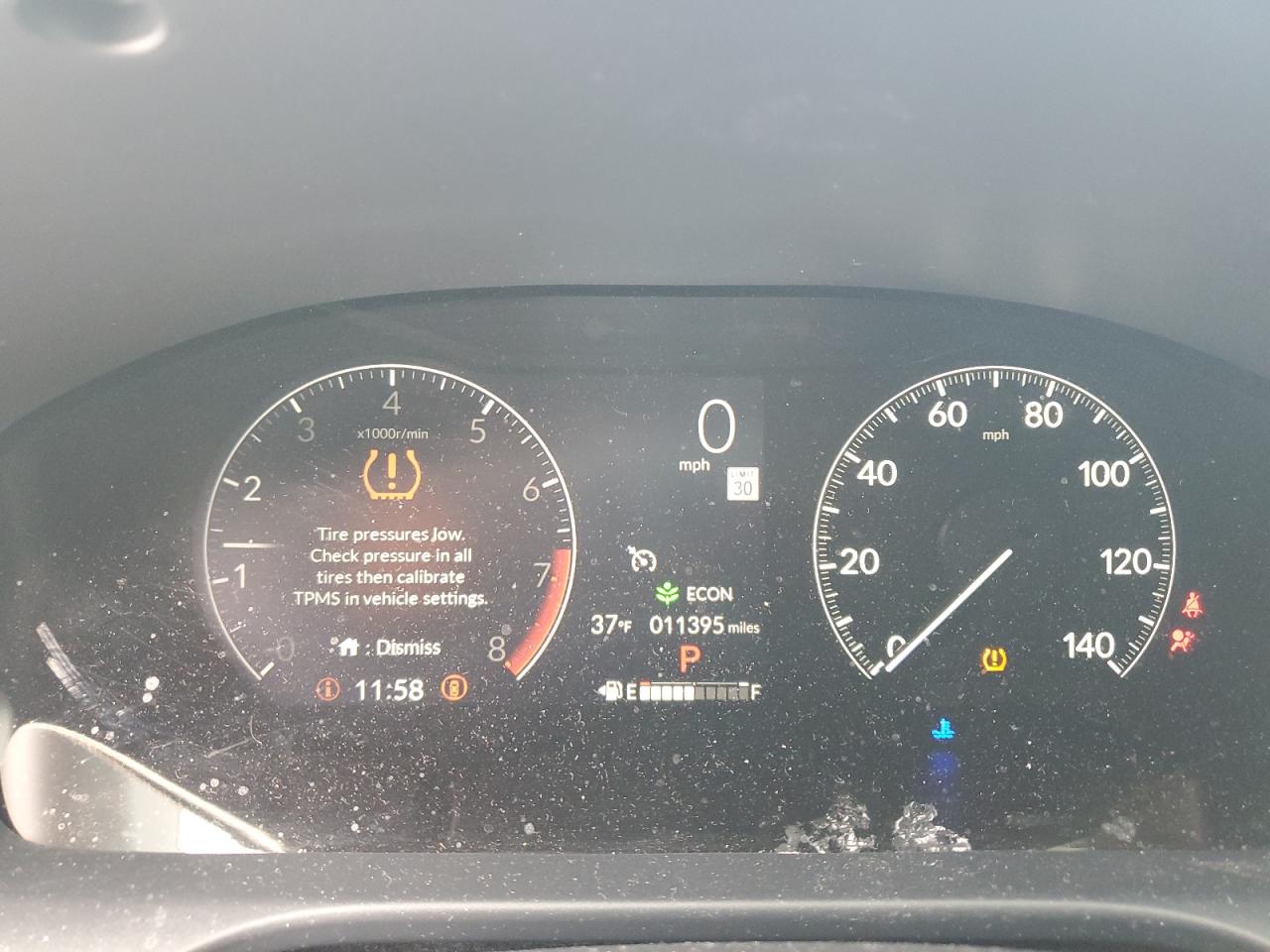 2024 Honda HR-V VIN 3CZRZ2H70RM752473 Copart auction photo, side damage thumbnail 9