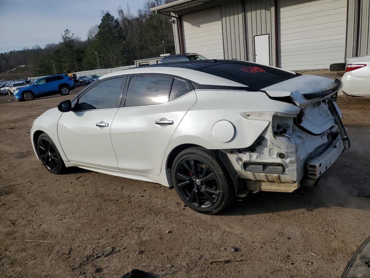 2017 Nissan Maxima VIN 1N4AA6AP0HC448612 Copart auction photo, rear end damage thumbnail 2
