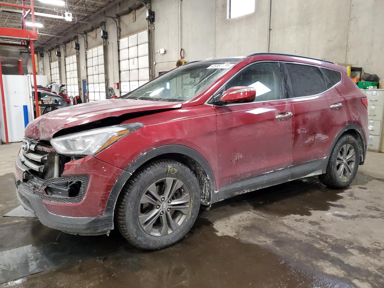 2014 Hyundai Santa Fe VIN 5XYZUDLB3EG232142