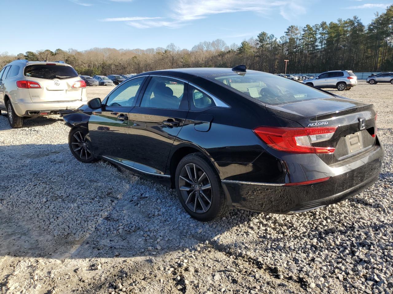 2021 Honda Accord VIN 1HGCV1F59MA083937 Copart auction photo, front end damage thumbnail 2
