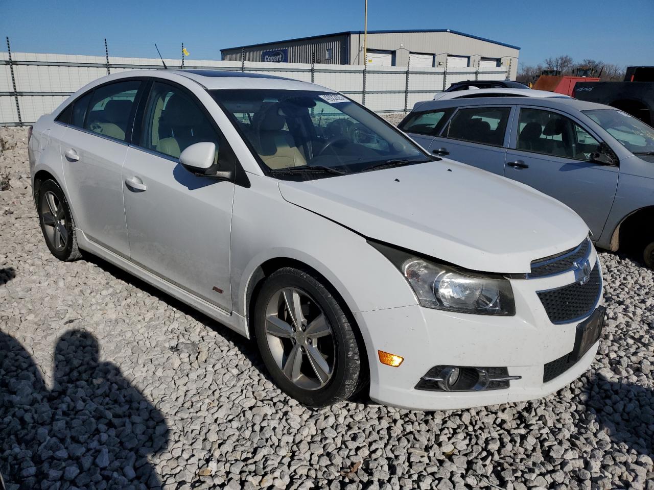 2014 Chevrolet Cruze VIN 1G1PE5SB7E7317714 Copart auction photo, front end / minor dent/scratches damage thumbnail 4
