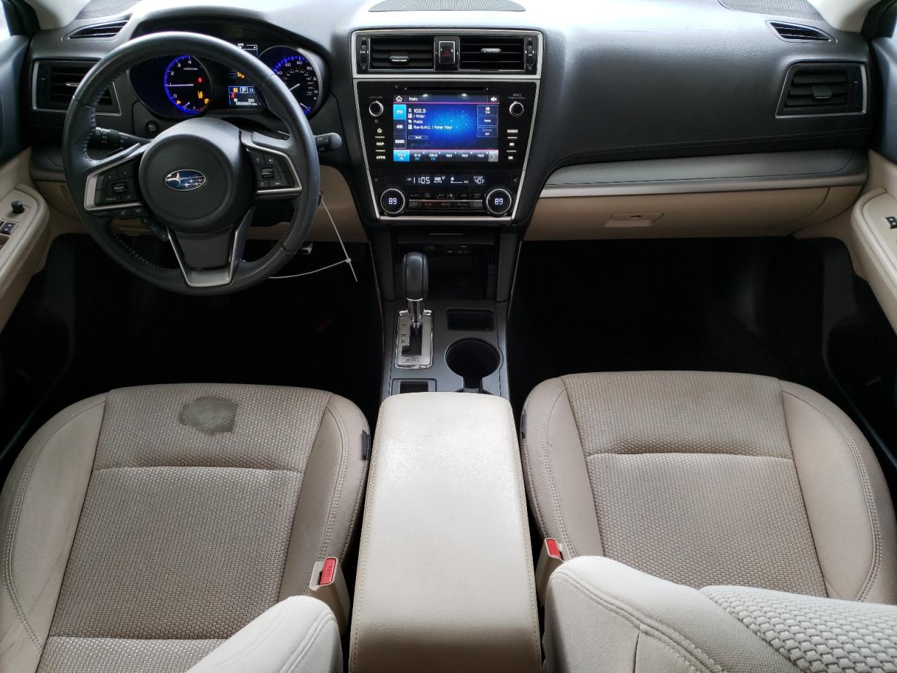 2019 Subaru Outback VIN 4S4BSAHC2K3383394 Copart auction photo, undercarriage / mechanical damage thumbnail 8