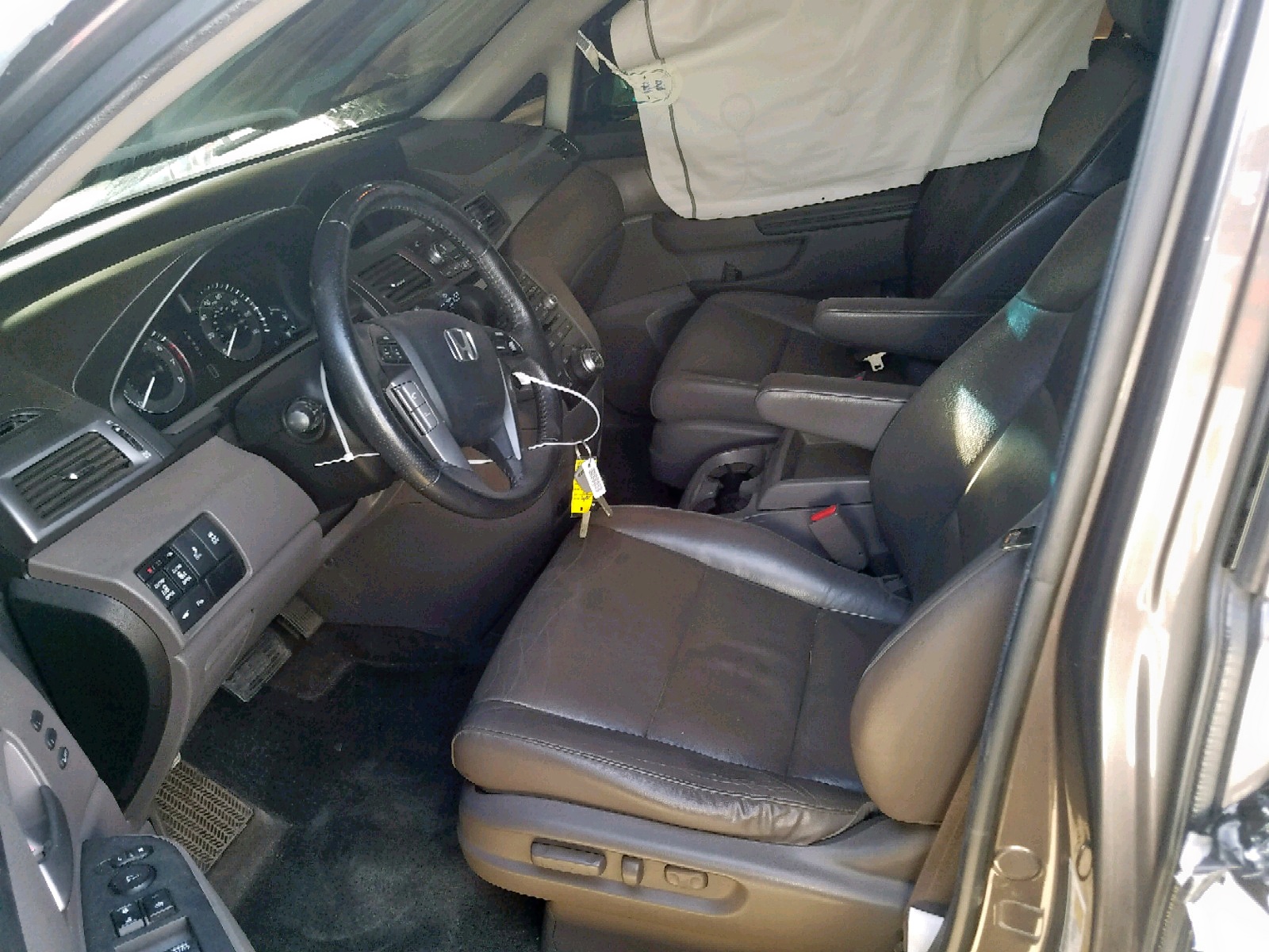 2012 Honda Odyssey VIN 5FNRL5H97CB032531 Copart auction photo, rear end damage thumbnail 5