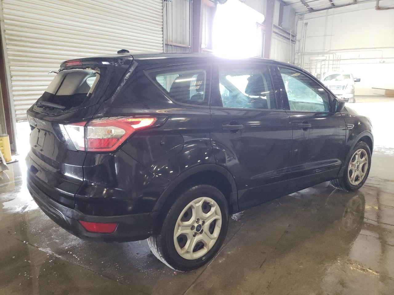 2017 Ford Escape VIN 1FMCU0F74HUC57314 Copart auction photo, rear end / side damage thumbnail 3