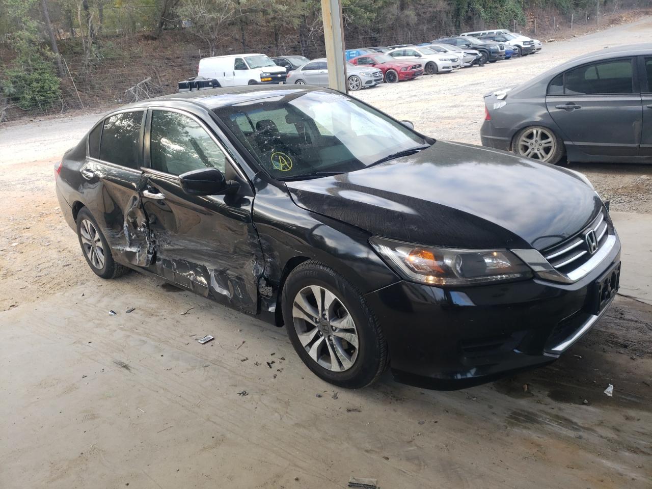 2015 Honda Accord VIN 1HGCR2F39FA229846 Copart auction photo, side damage thumbnail 4