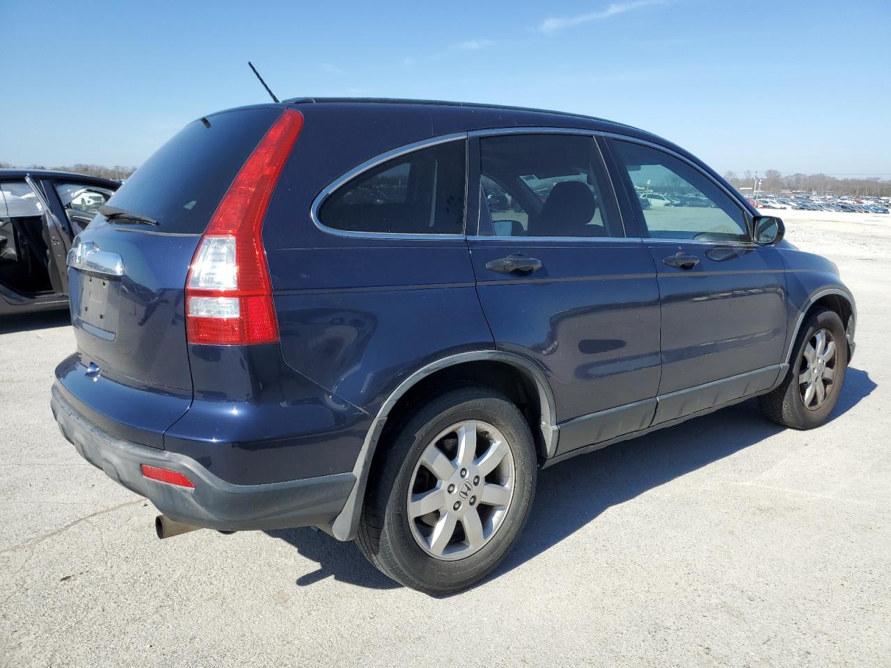 2007 Honda CR-V VIN JHLRE48597C090101 Copart auction photo, normal wear damage thumbnail 3