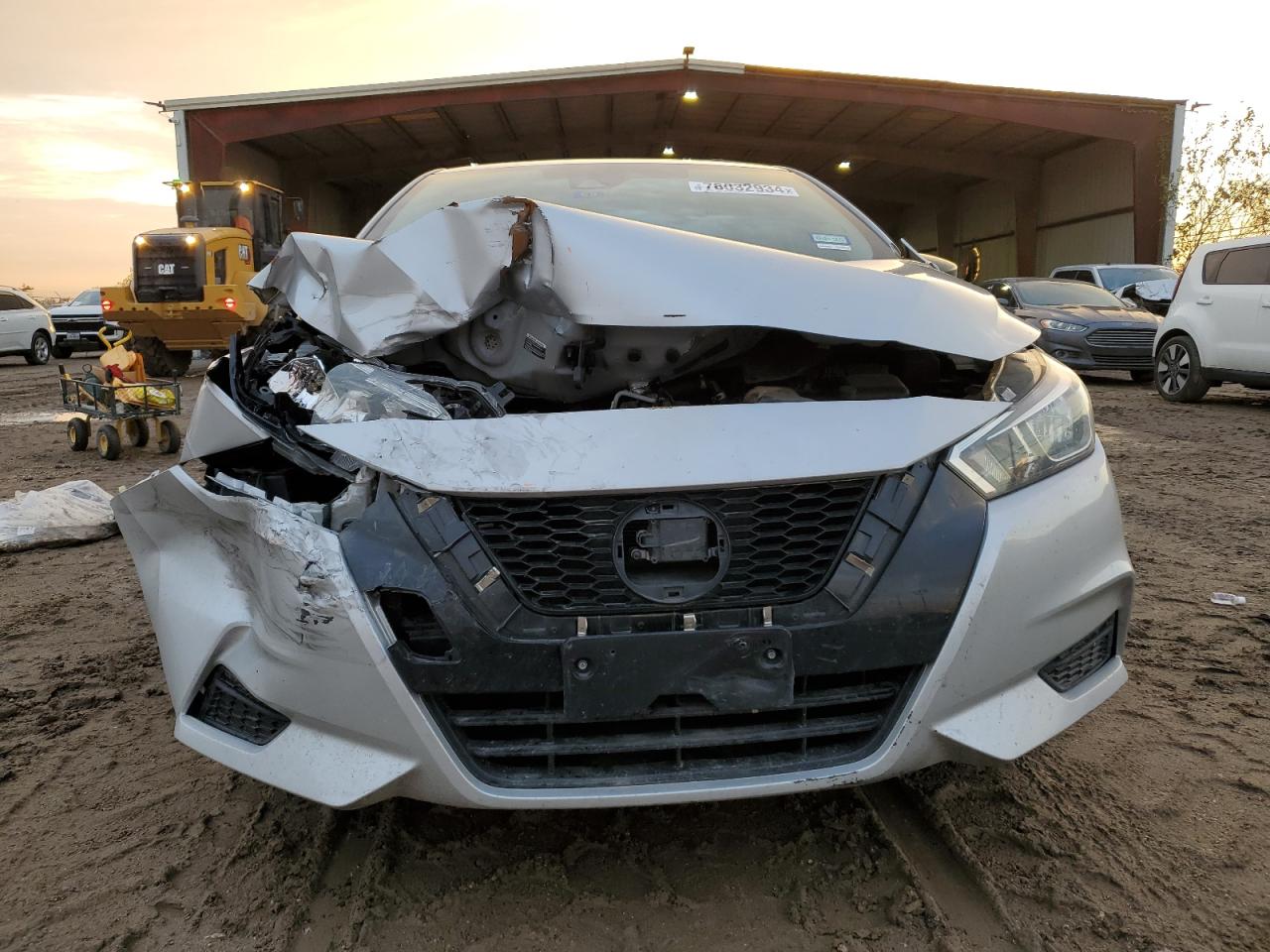 2021 Nissan Versa VIN 3N1CN8DV3ML819308 Copart auction photo, front end damage thumbnail 5