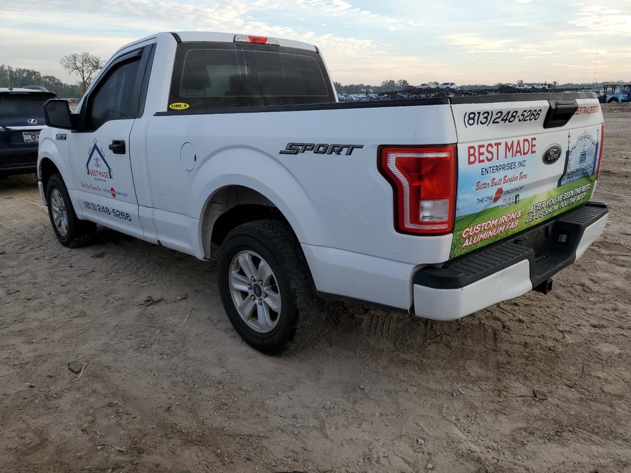 2017 Ford F-150 VIN 1FTMF1C86HKD51728 Copart auction photo, water/flood damage thumbnail 2