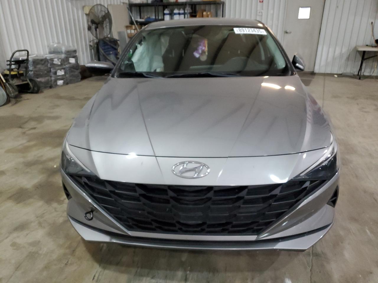 2021 Hyundai Elantra VIN KMHLM4AG9MU118983 Copart auction photo, side / rear end damage thumbnail 5