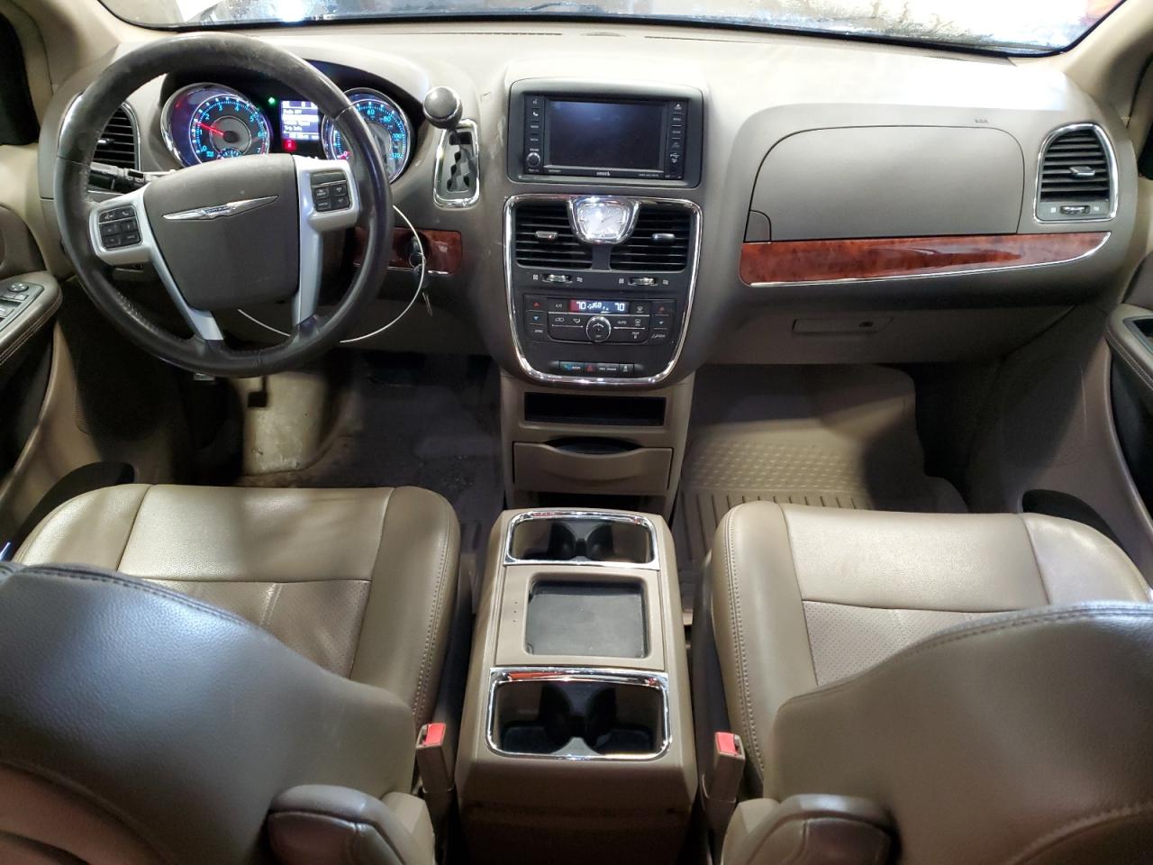 2012 Chrysler Town & Country VIN 2C4RC1BG8CR346211 Copart auction photo, front end damage thumbnail 8