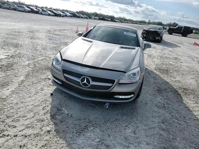 2012 Mercedes-Benz SLK-klasse VIN WDDPK5HA8CF014674 Copart auction photo, front end / undercarriage damage thumbnail 10