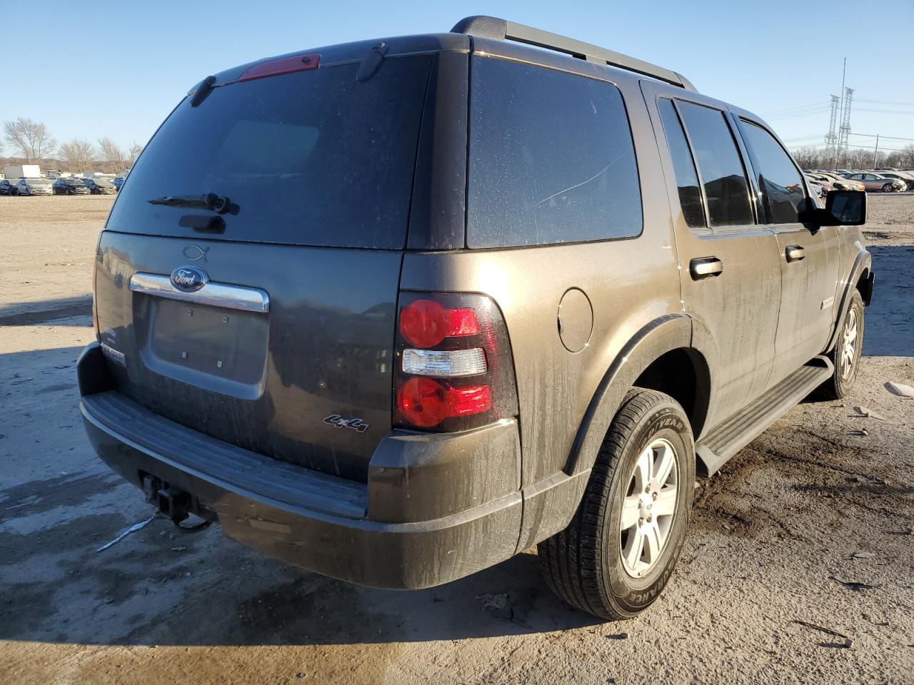 2008 Ford Explorer VIN 1FMEU73EX8UA23991 Copart auction photo, front end damage thumbnail 3