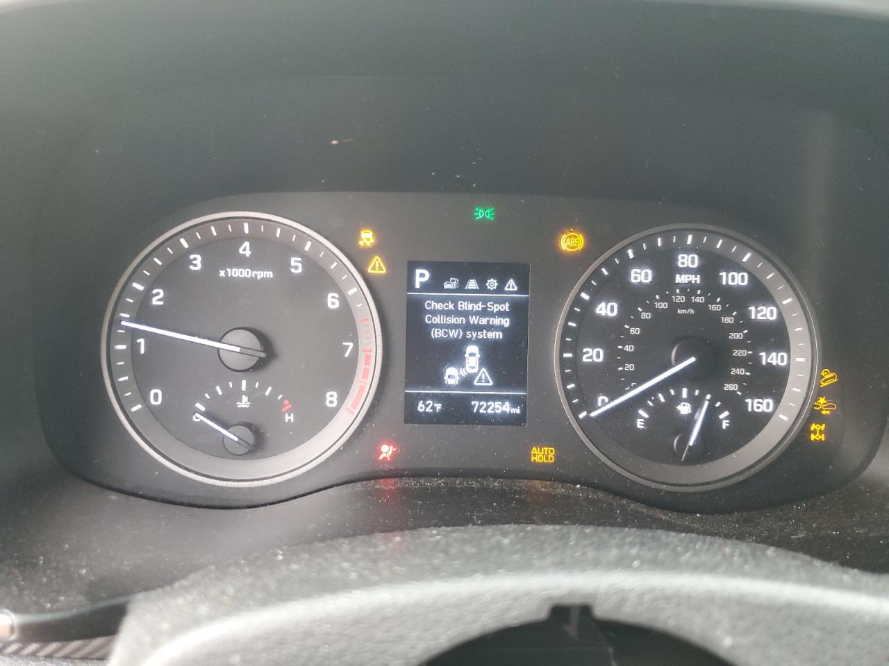 2020 Hyundai Tucson VIN KM8J3CA45LU272616 Copart auction photo, front end / side damage thumbnail 9