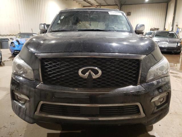 2016 Infiniti QX80 VIN JN8AZ2NE4G9120064 Copart auction photo, vandalism / stripped damage thumbnail 5