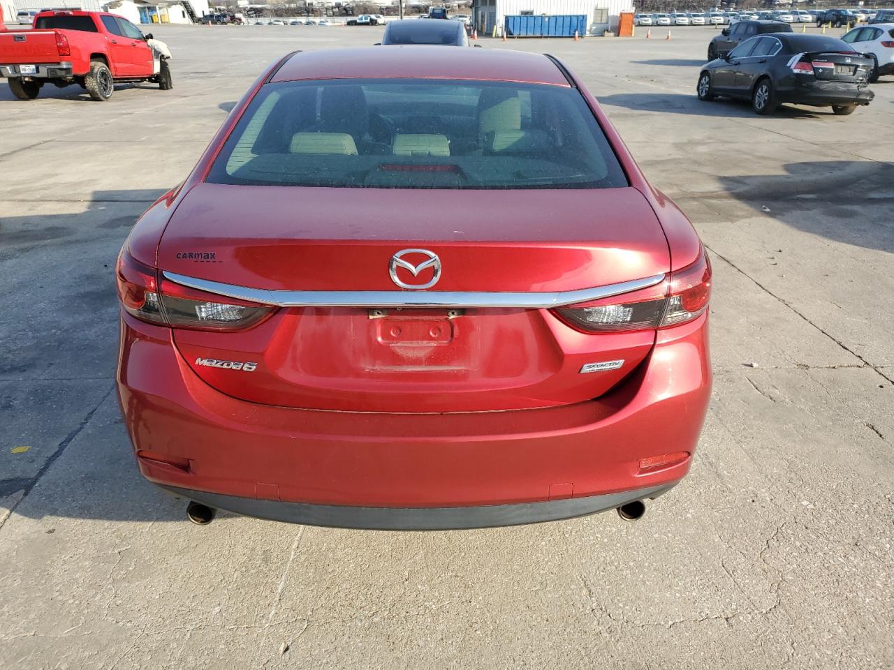 2016 Mazda 6 VIN JM1GJ1V53G1434097 Copart auction photo, front end damage thumbnail 6