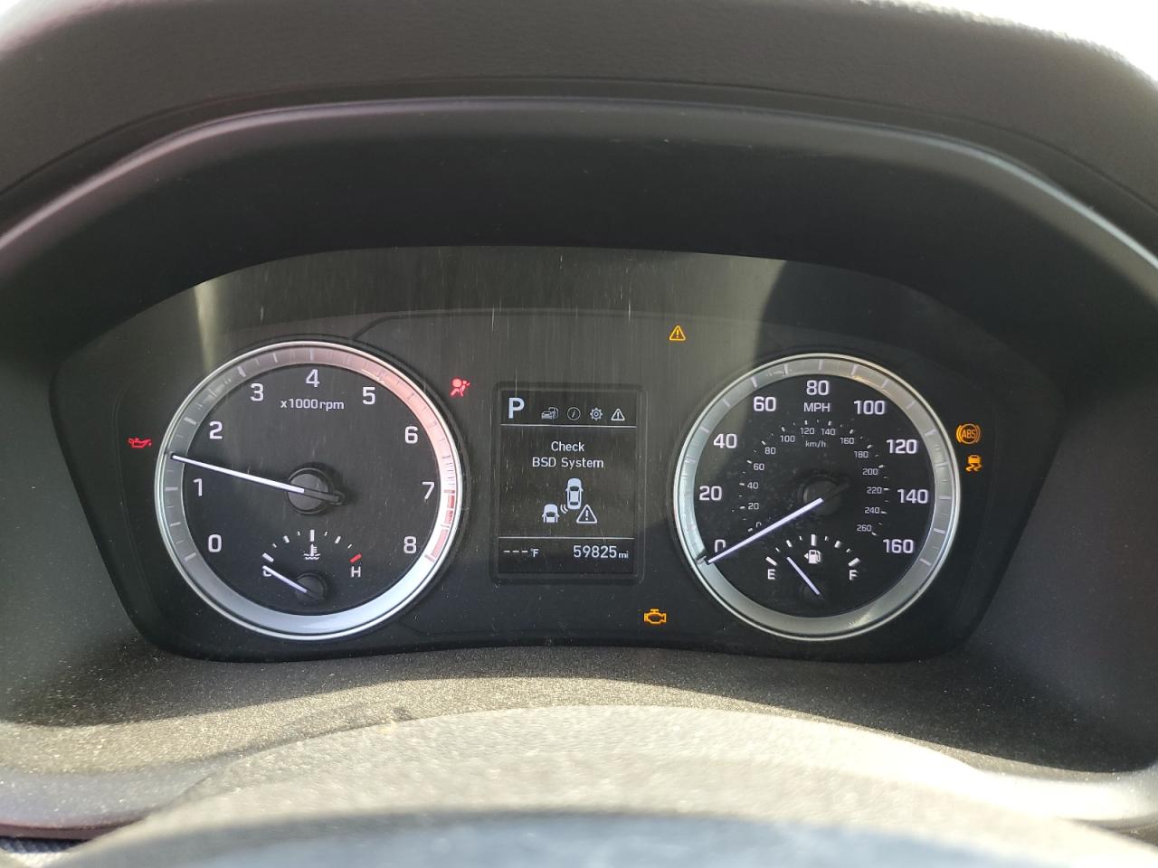 2019 Hyundai Sonata VIN 5NPE24AF3KH735572 Copart auction photo, side / front end damage thumbnail 9