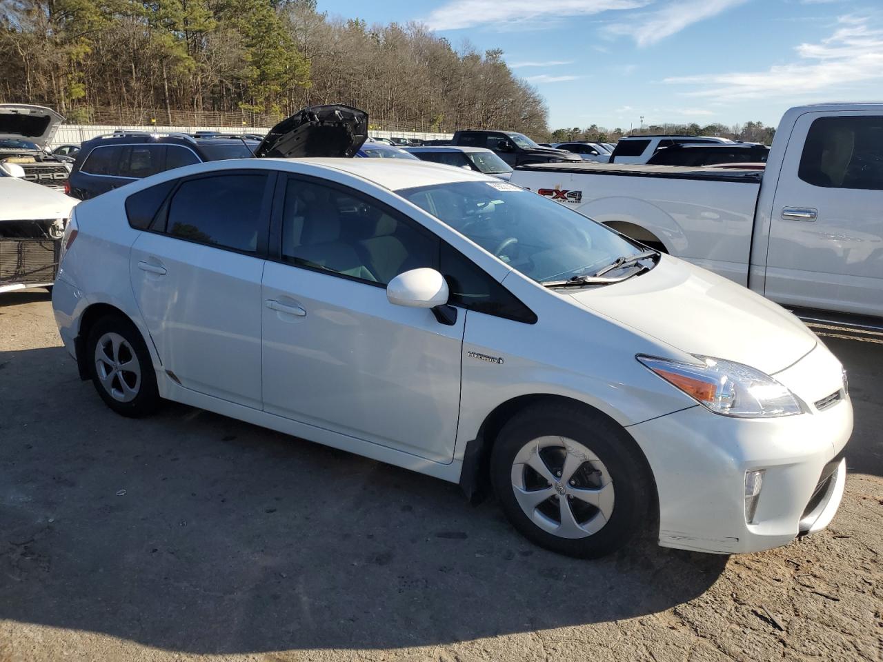 2012 Toyota Prius VIN JTDKN3DU5C1498817 Copart auction photo, rear end damage thumbnail 4