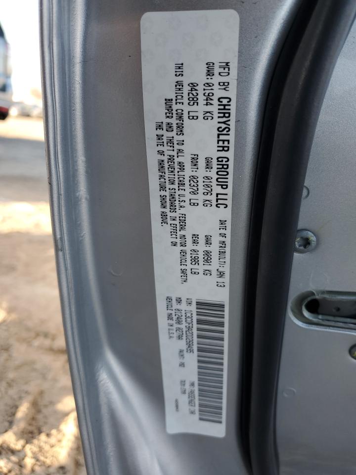 2013 Dodge Dart VIN 1C3CDFBA2DD268495 Copart auction photo, front end / undercarriage damage thumbnail 12