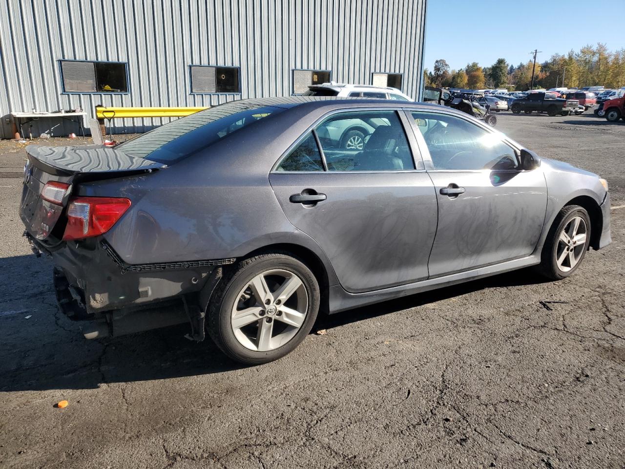 2014 Toyota Camry VIN 4T1BD1FK0EU121652 Copart auction photo, front end / rear end damage thumbnail 3
