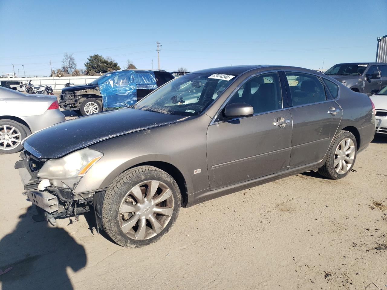 2007 Infiniti M VIN JNKAY01F77M453517 - Copart auction photo