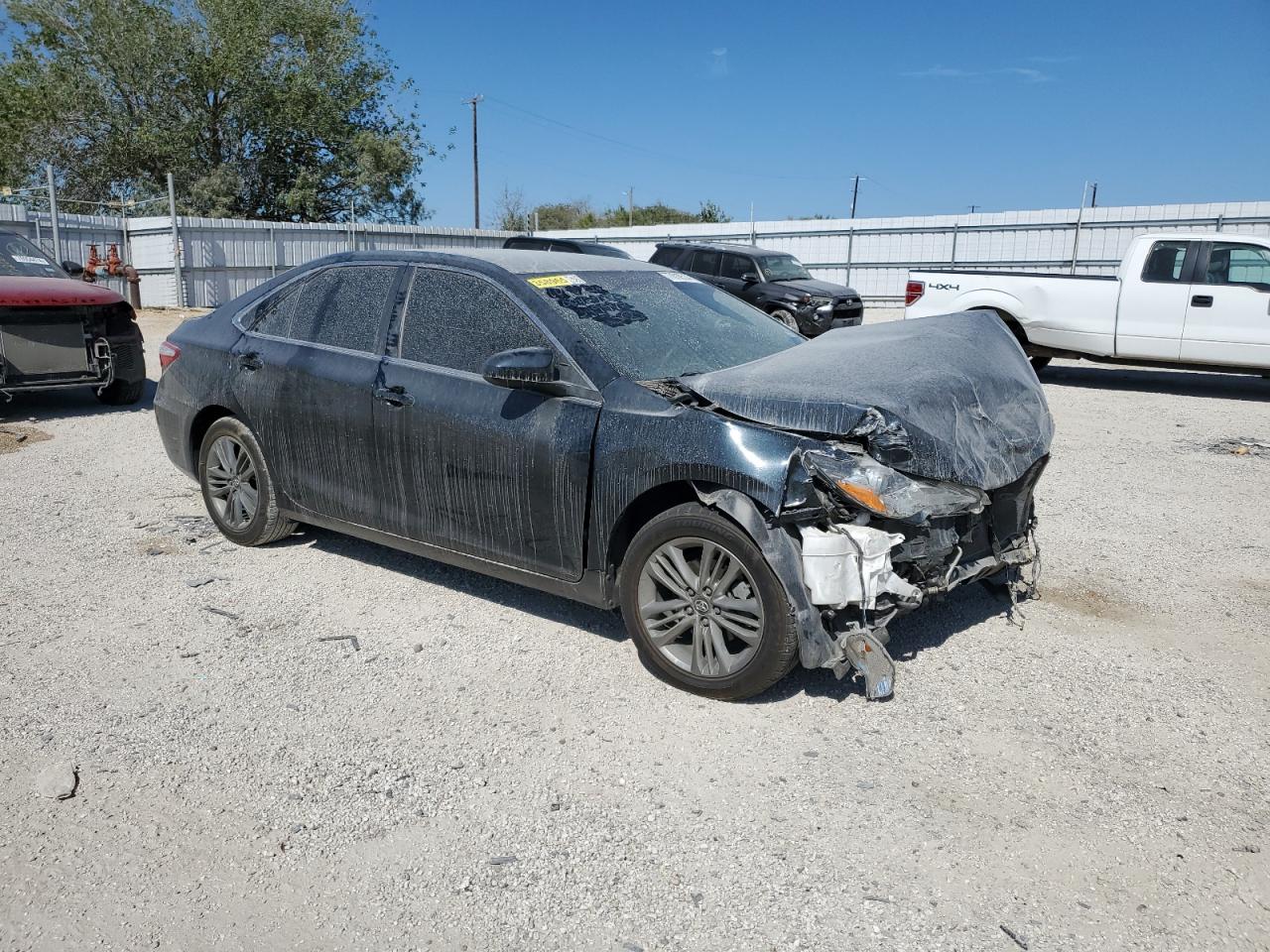 2017 Toyota Camry VIN 4T1BF1FK1HU349982 Copart auction photo, front end damage thumbnail 4