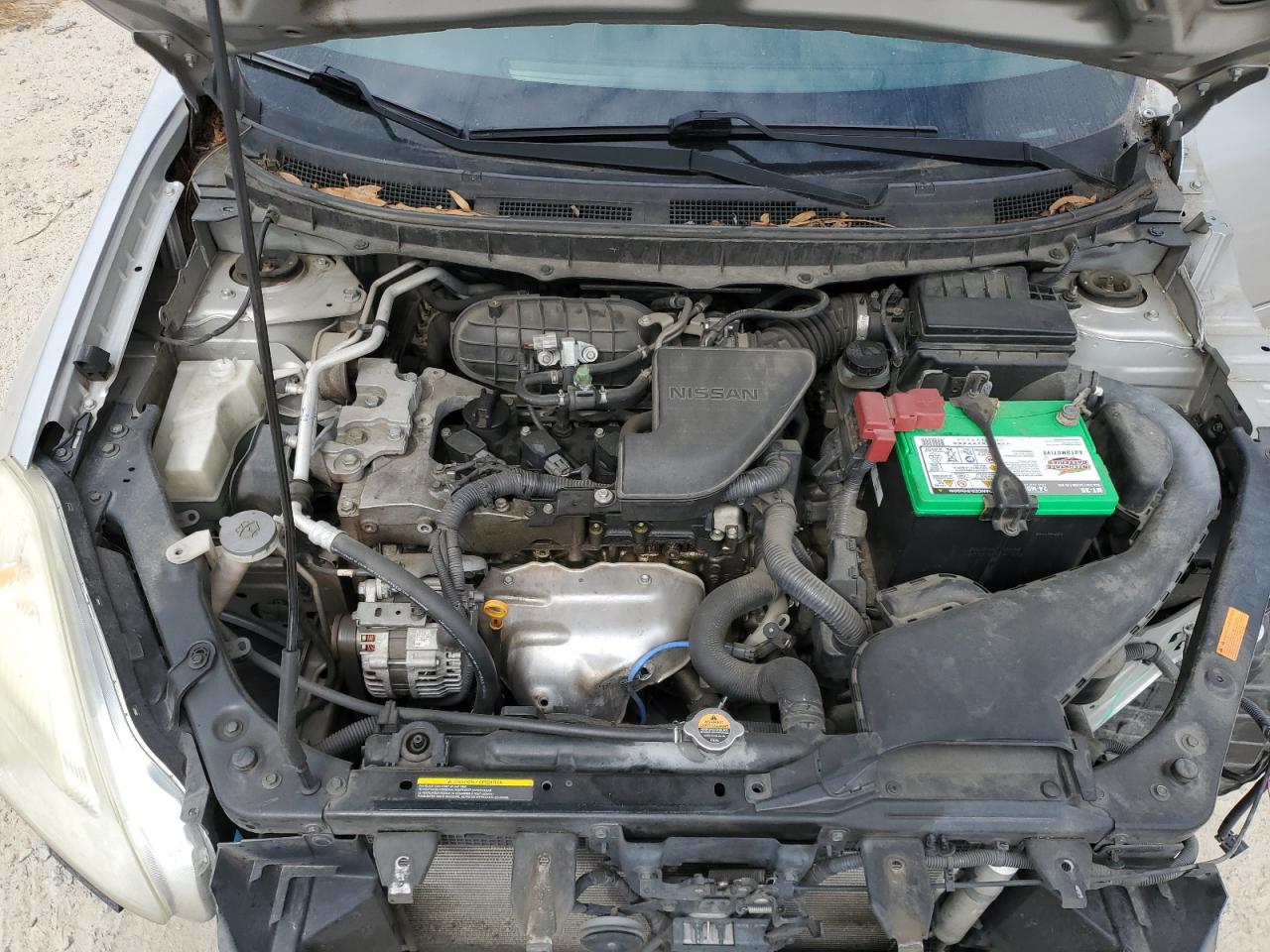 2012 Nissan Rogue VIN JN8AS5MT7CW260188 Copart auction photo, front end / side damage thumbnail 12