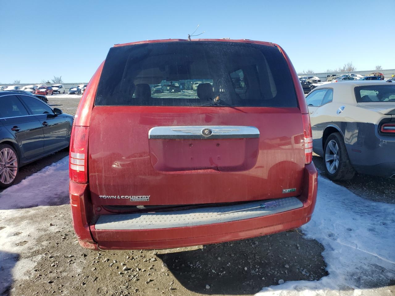 2008 Chrysler Town & Country VIN 2A8HR54P28R639357 Copart auction photo, all over / front end damage thumbnail 6