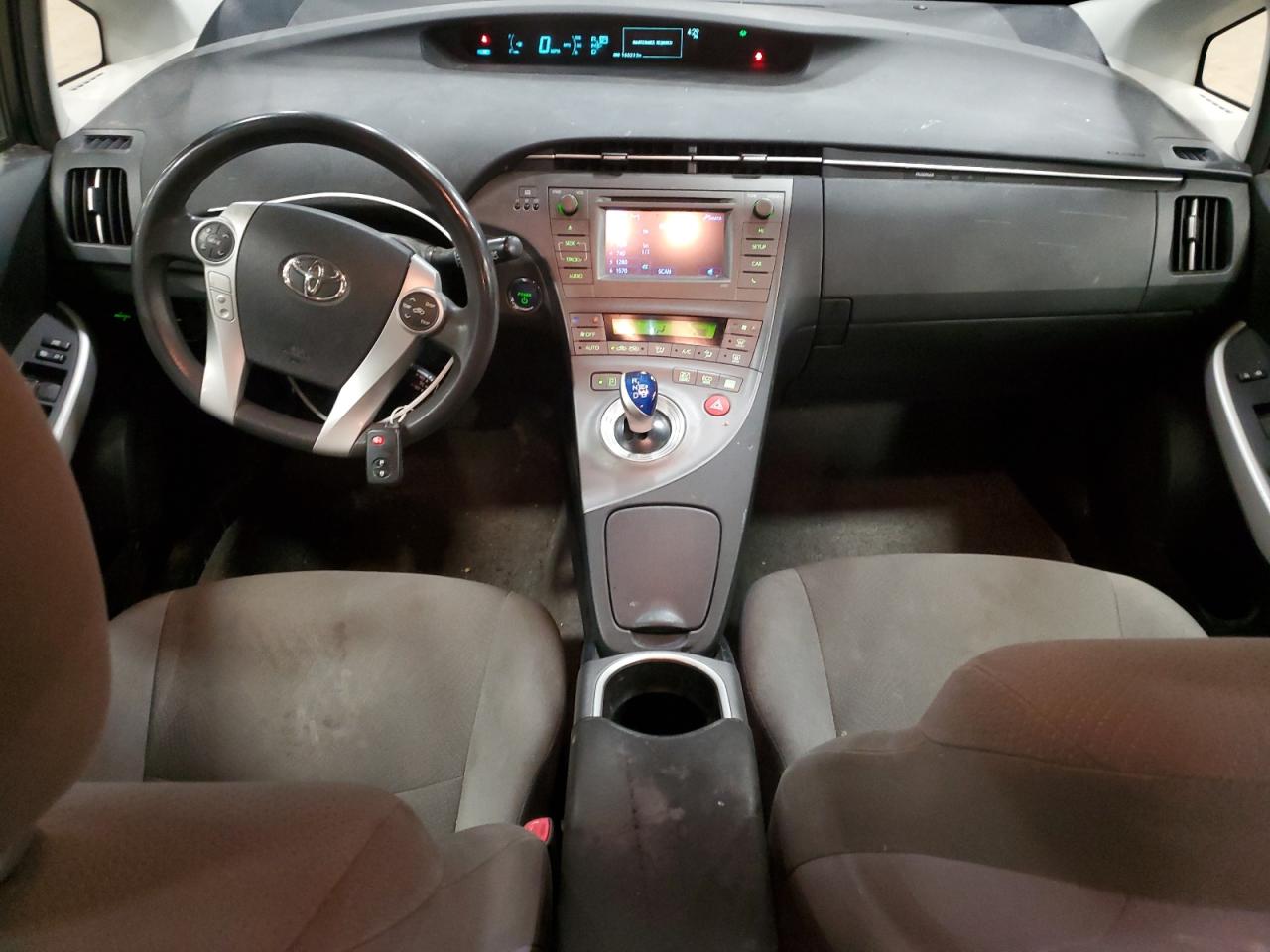 2012 Toyota Prius VIN JTDKN3DU3C5488540 Copart auction photo, side damage thumbnail 8