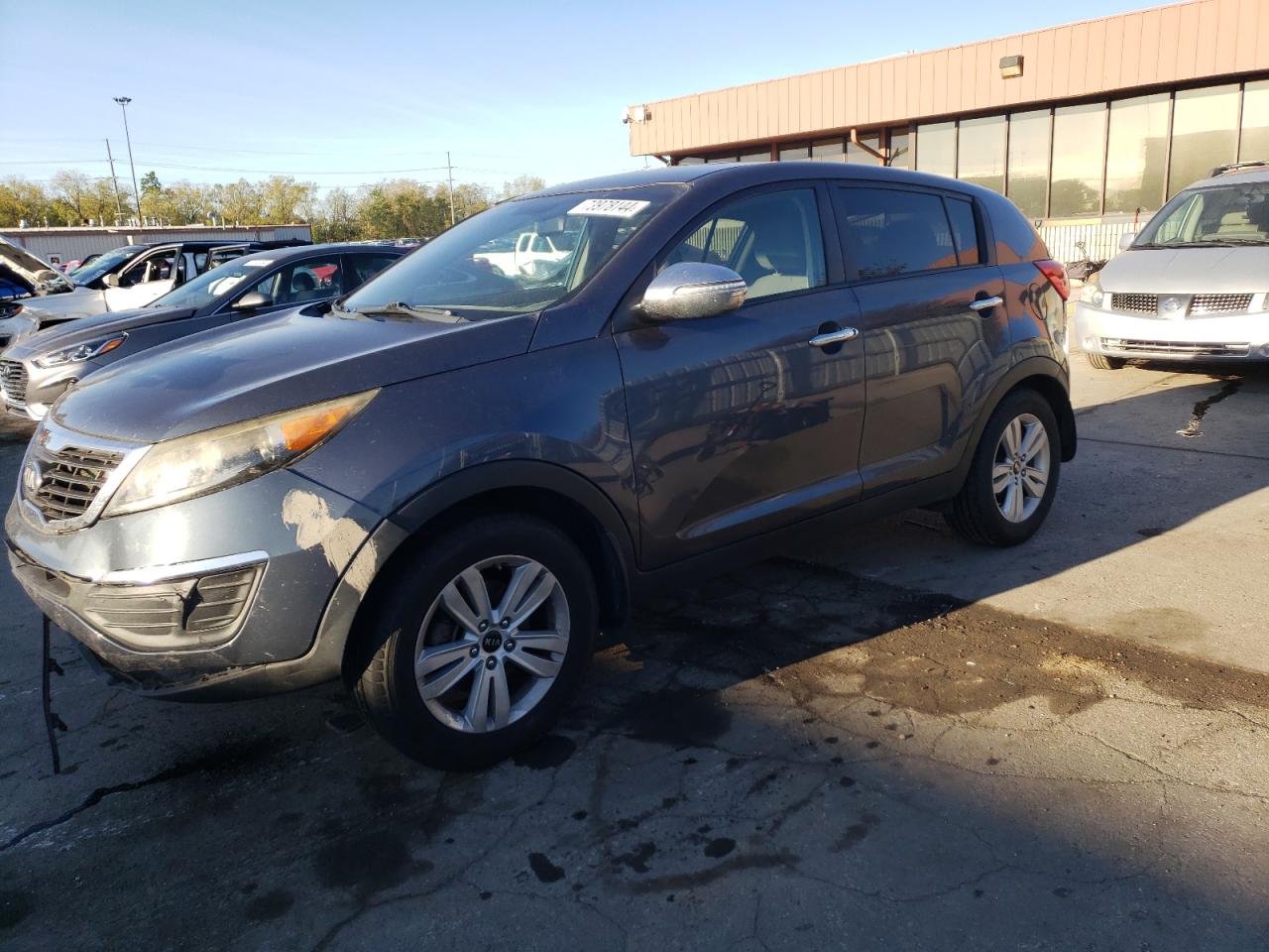 2013 KIA Sportage VIN KNDPB3A2XD7499073