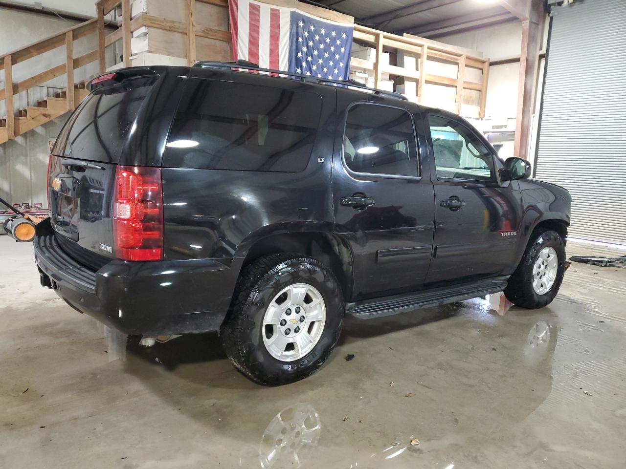 2012 Chevrolet Tahoe VIN 1GNSCBE03CR300496 Copart auction photo, front end / hail damage thumbnail 3