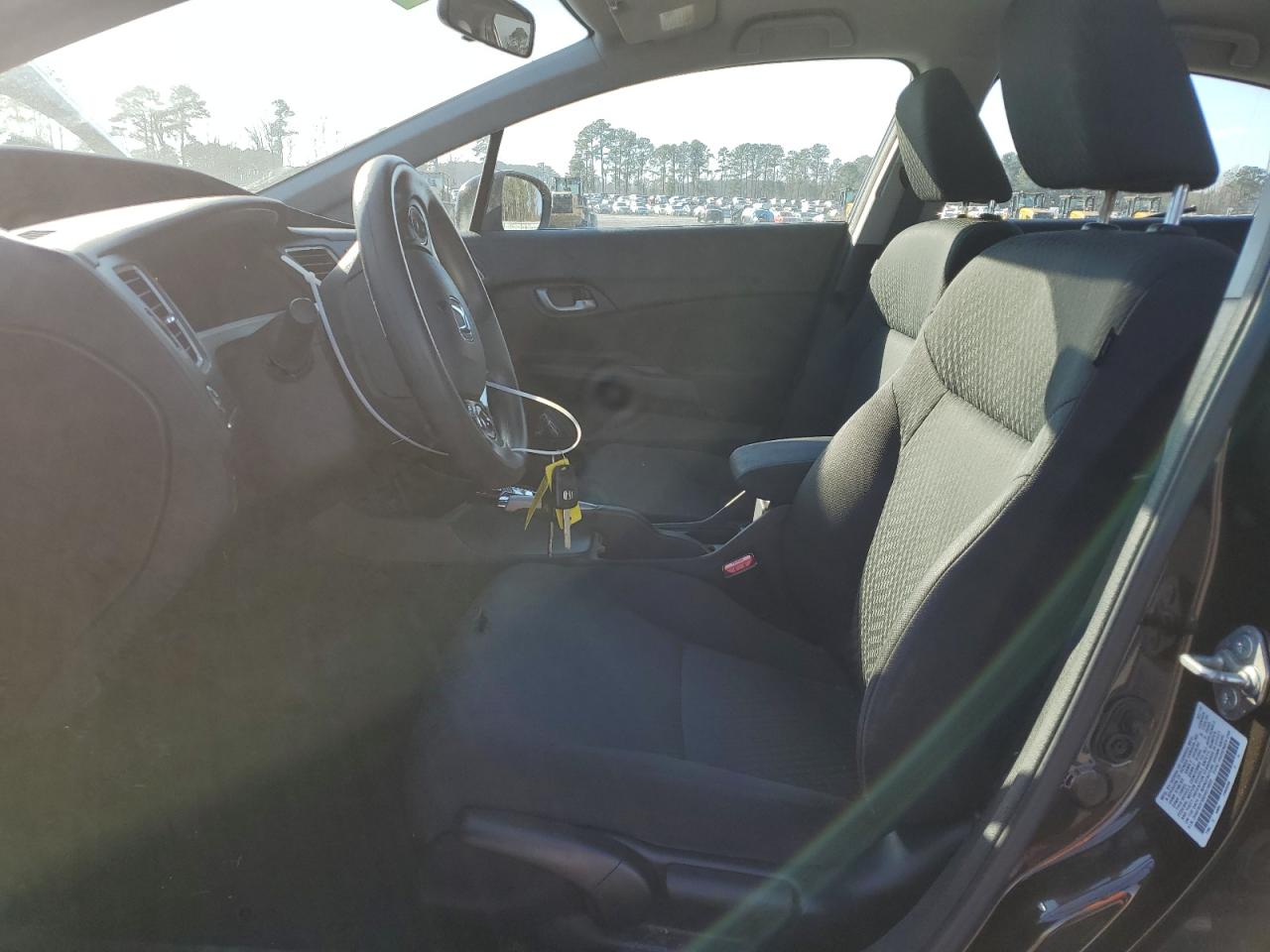 2014 Honda Civic VIN 2HGFB2F50EH514602 Copart auction photo, front end damage thumbnail 7