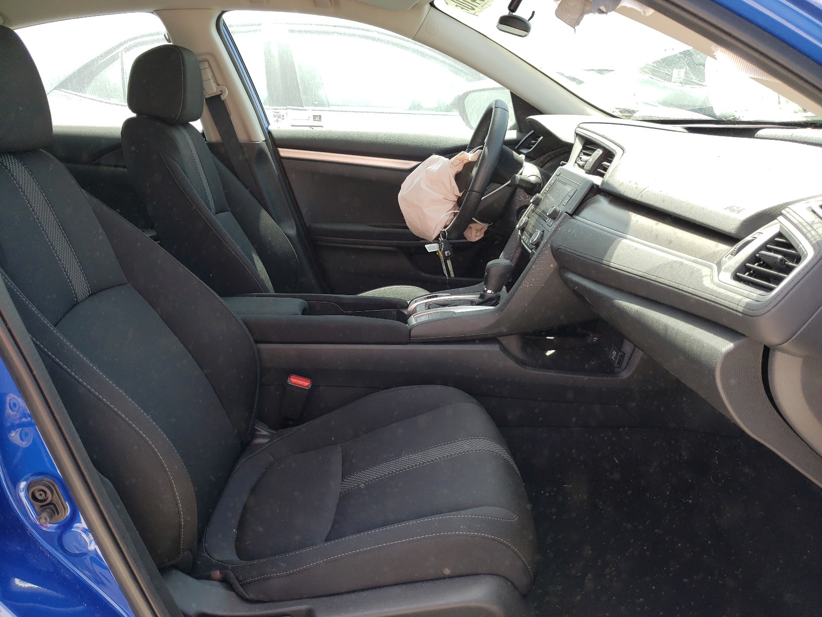 2020 Honda Civic VIN 2HGFC2F69LH580309 Copart auction photo, front end damage thumbnail 5