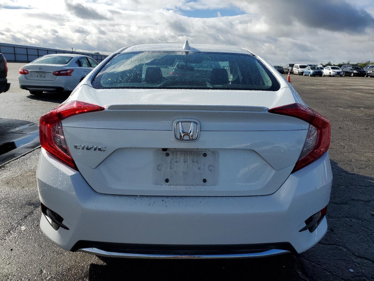 2021 Honda Civic VIN 19XFC1F79ME201100 Copart auction photo, front end / undercarriage damage thumbnail 6