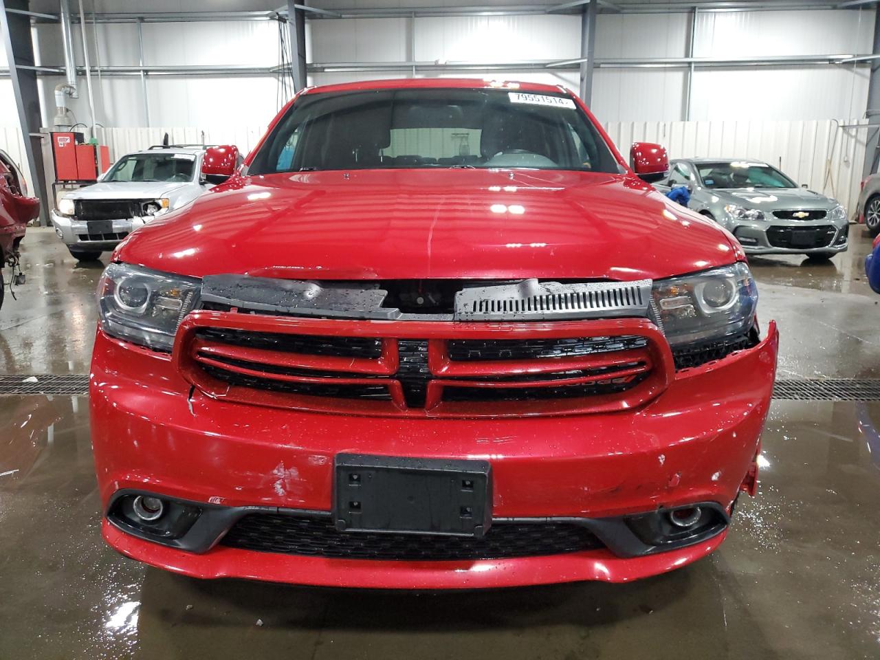2014 Dodge Durango VIN 1C4SDJCT2EC303974 Copart auction photo, front end damage thumbnail 5