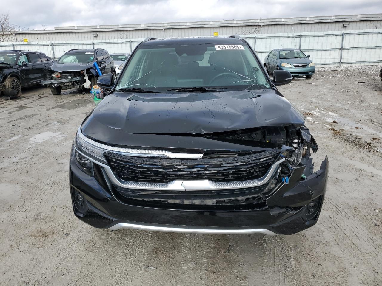 2022 KIA Seltos VIN KNDERCAA5N7270733 Copart auction photo, front end / side damage thumbnail 5