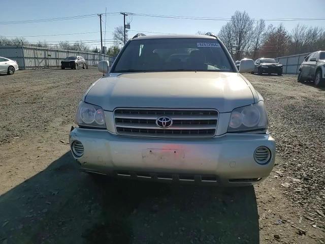 2003 Toyota Highlander VIN JTEHF21A430115446 Copart auction photo, side / front end damage thumbnail 11